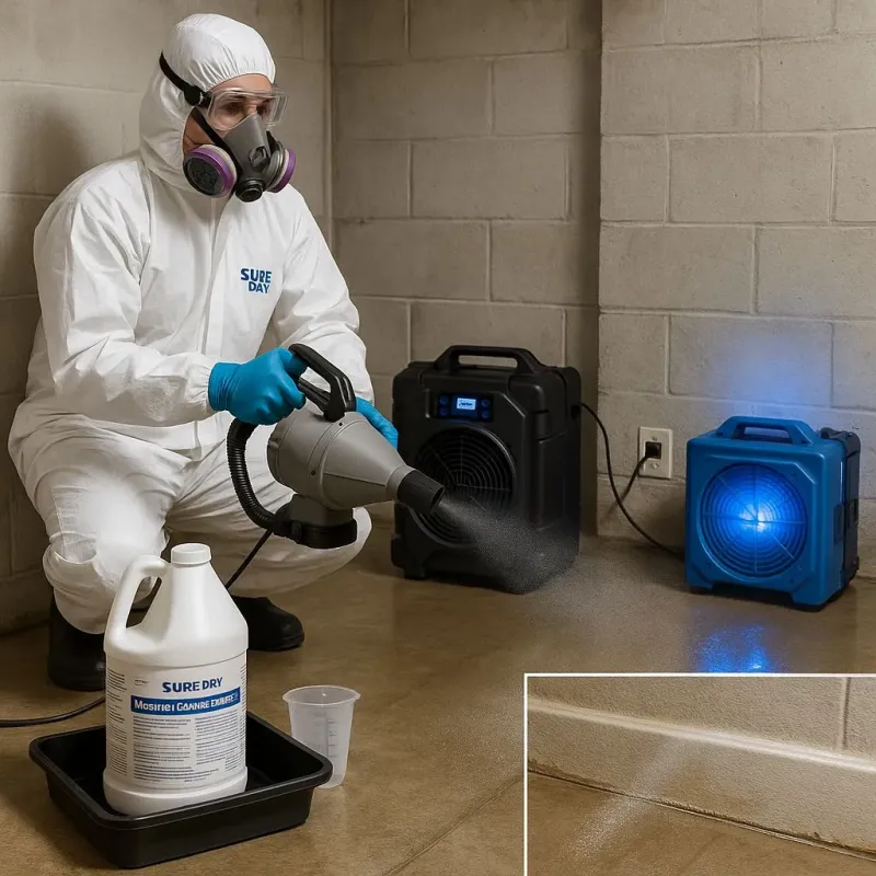 Sanitization and Odor Removal process in Winter Beach, FL
